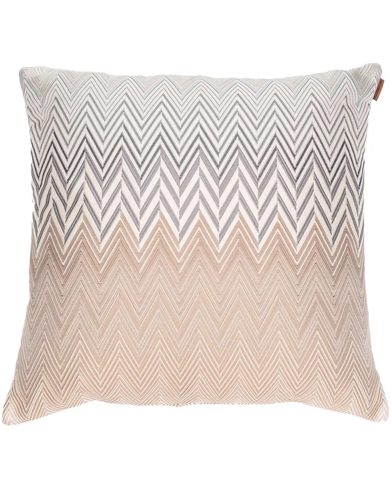 Missoni Home Gestepptes Kissen - Nude Nude