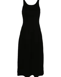 AURALEE Hard Twist Kleid mit Nahtdetail Schwarz