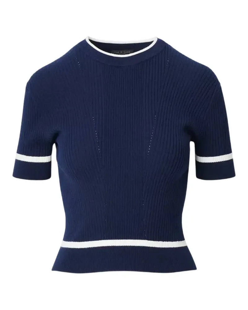 Rag & Bone Kassy T-Shirt - Blau Blau