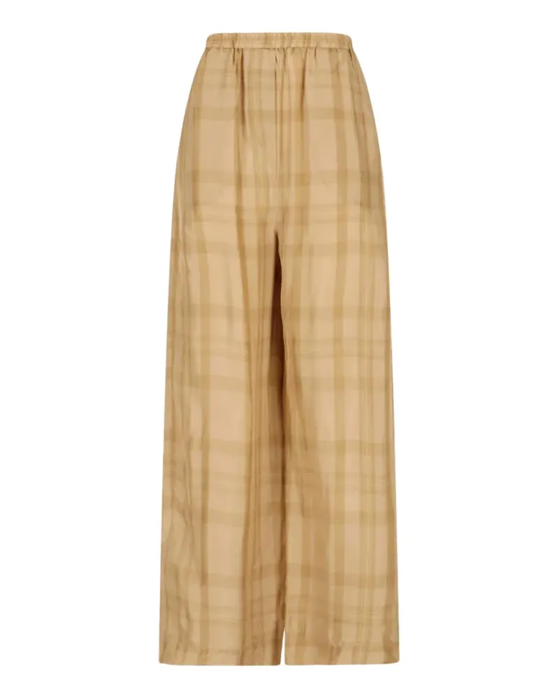 FRANKIE Shop Baxter Hose mit weitem Bein - Nude Nude