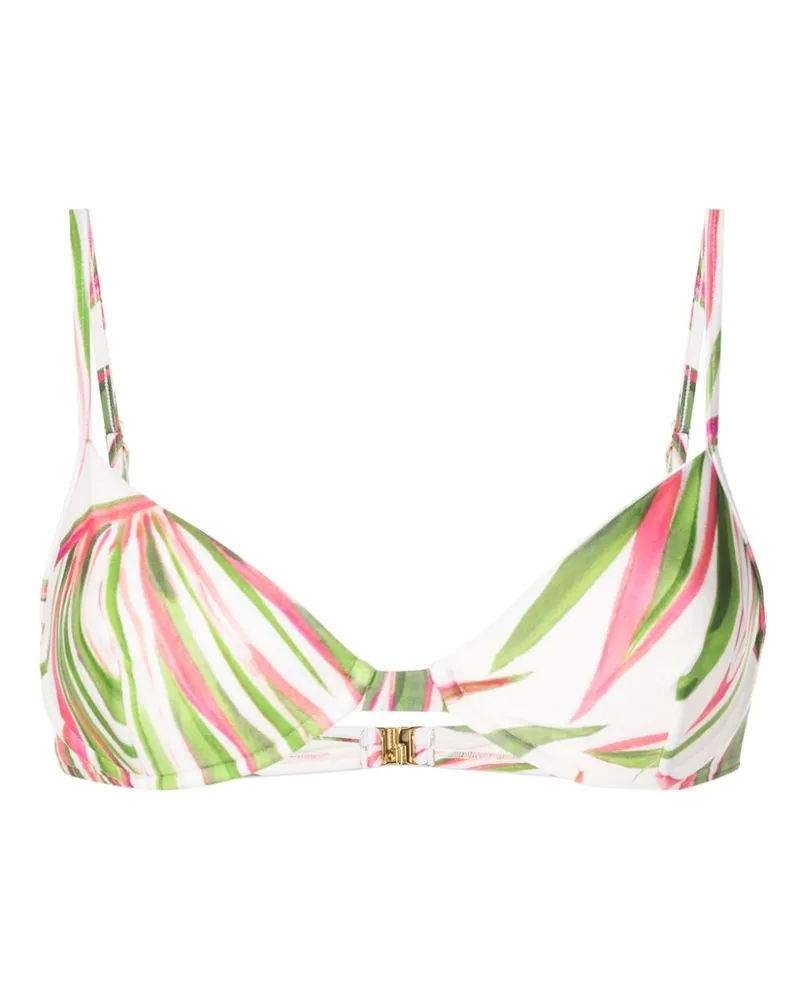 Lenny Niemeyer Bikinioberteil mit abstraktem Print - Grün Grün
