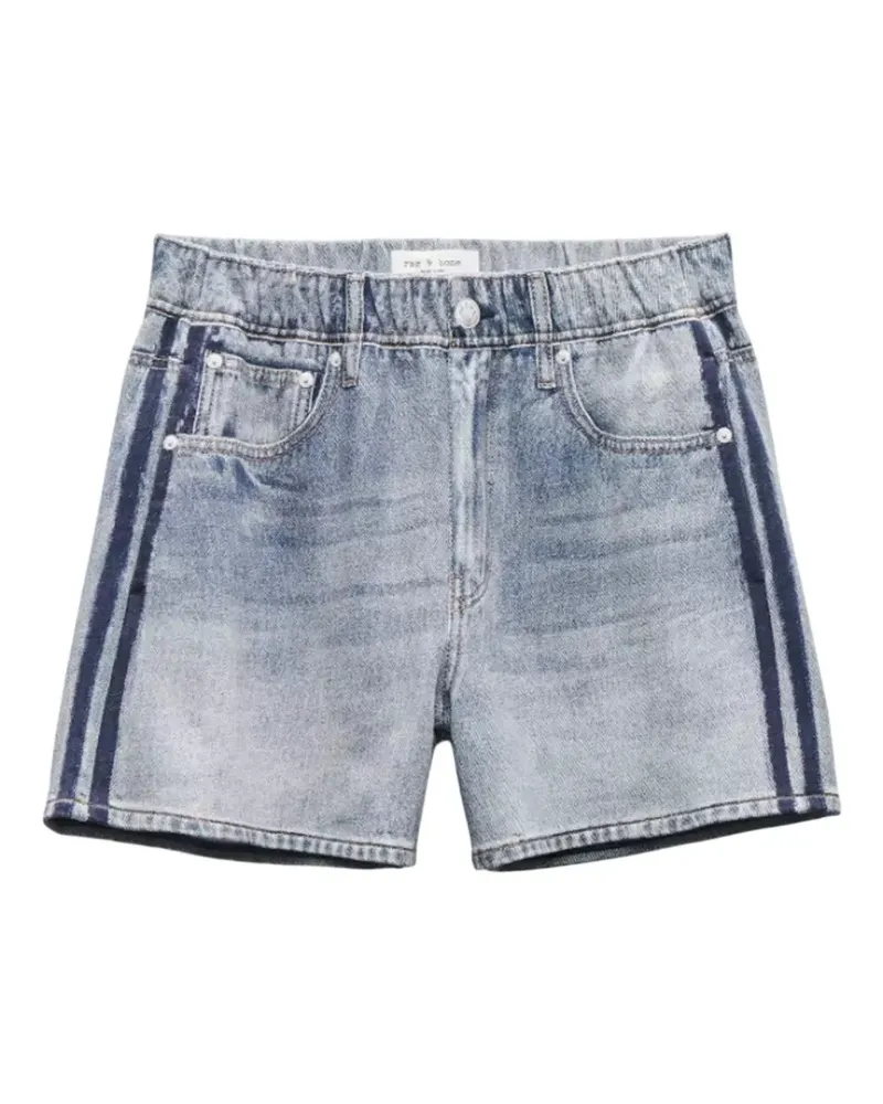 Rag & Bone Miramar side-stripe shorts - Blau Blau