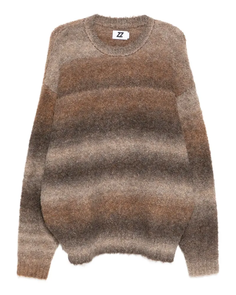 Izzue Pullover mit Farbverlauf - Braun Braun
