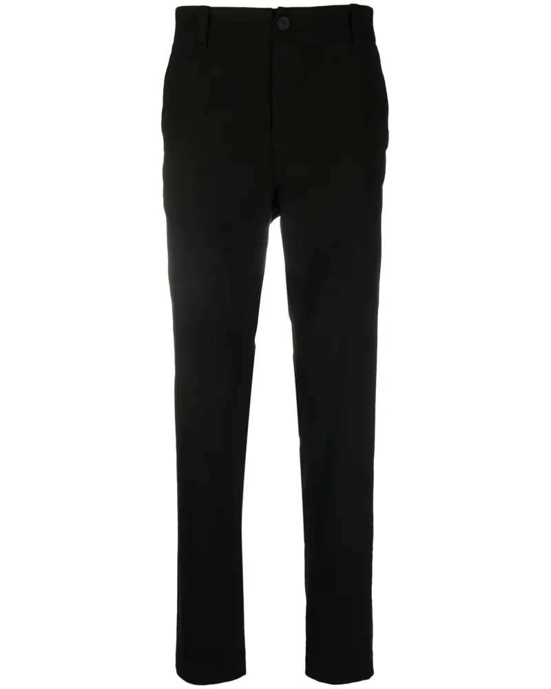 TRANSIT Gerade High-Waist-Hose - Schwarz Schwarz