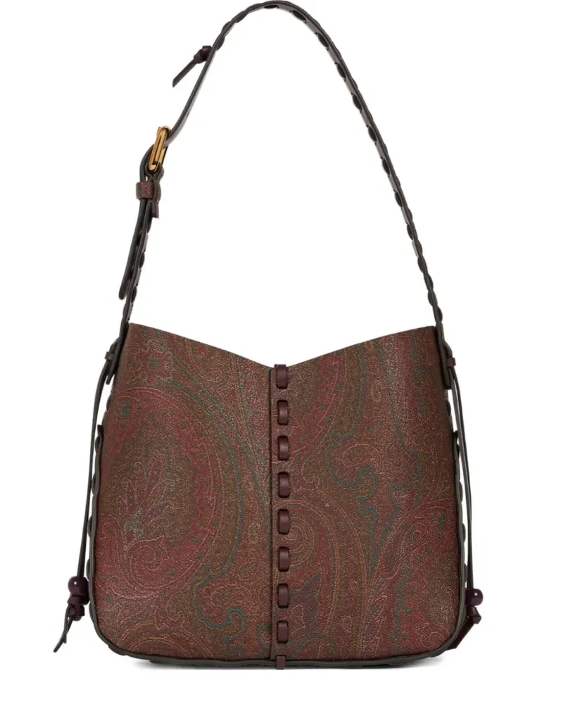 Etro Volcano Schultertasche - Braun Braun