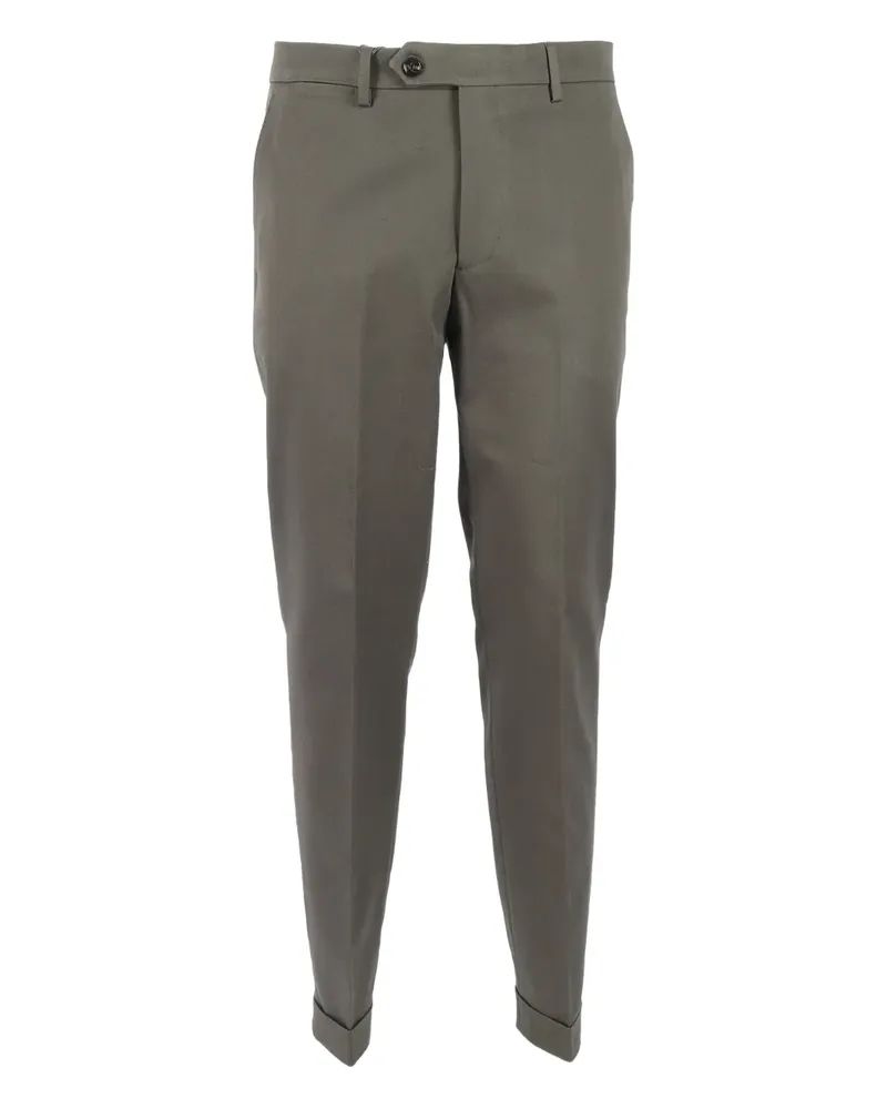 Berwich Hose mit geradem Schnitt - Grau Grau