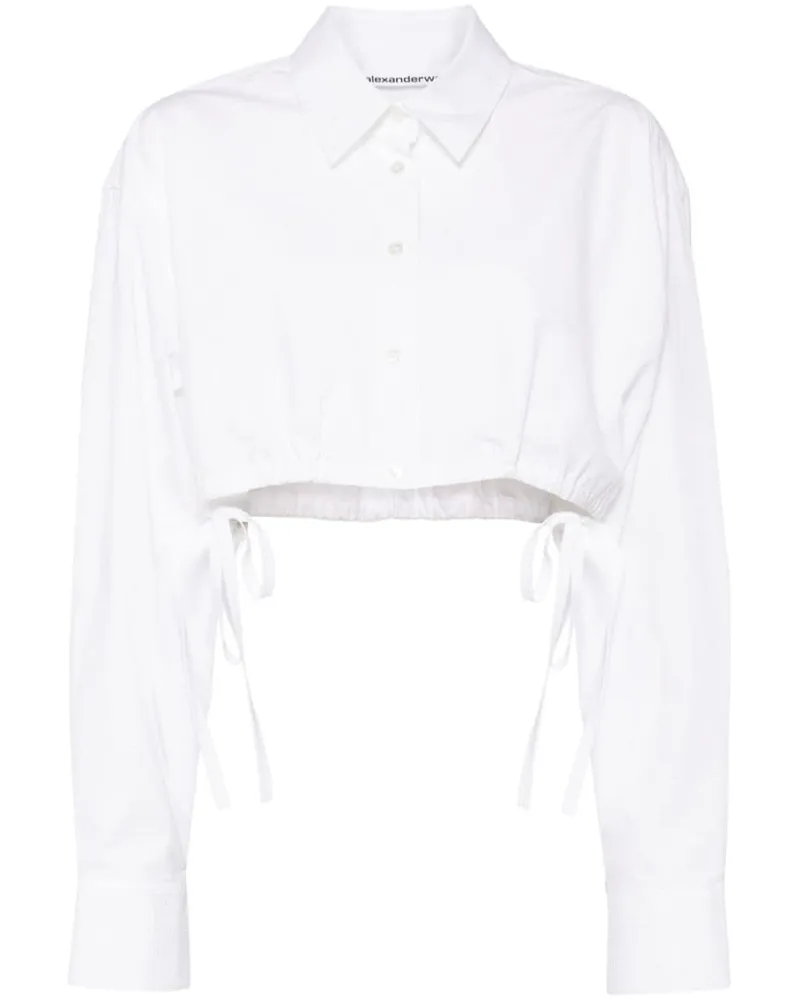 Alexander Wang Hemd mit Strass - Weiß Weiß