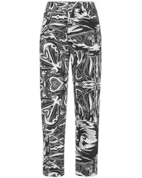 Philipp Plein Jeans mit grafischem Print Weiß