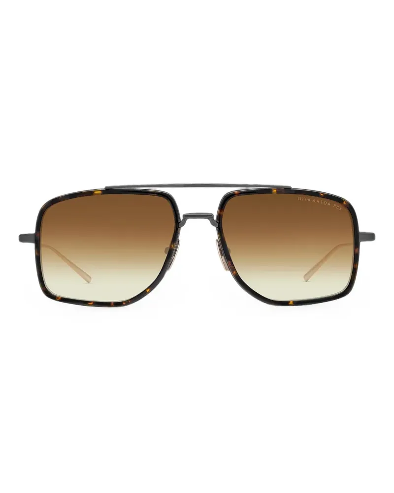 DITA Artoa.88X square-frame sunglasses - Braun Braun