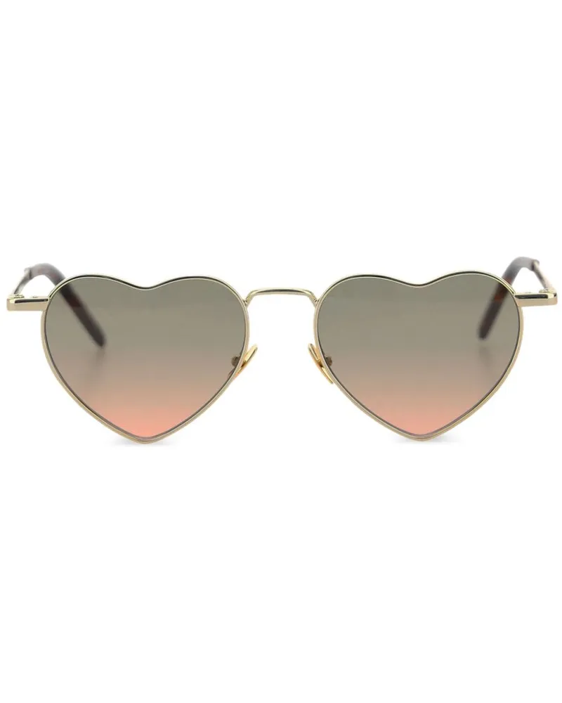 Saint Laurent Loulou Sonnenbrille - Gold Gold