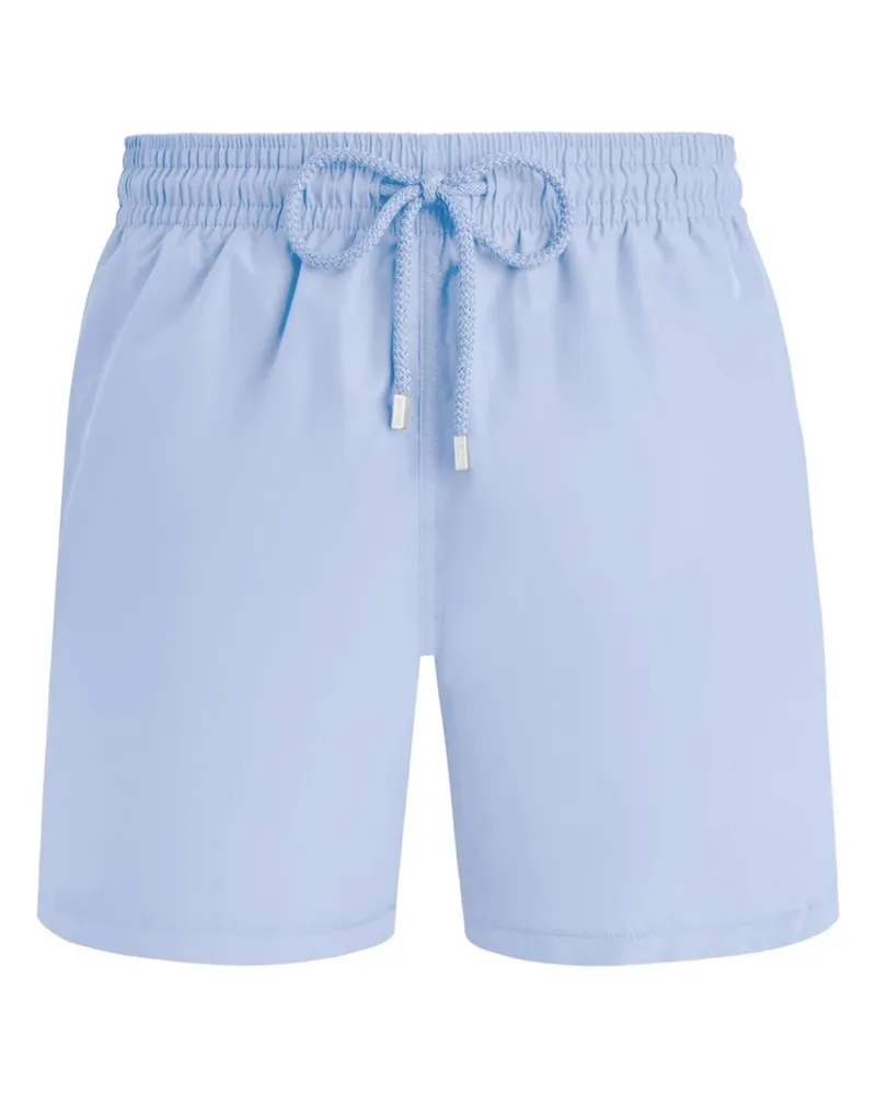 Vilebrequin Moorea Badeshorts mit Logo-Applikation - Blau Blau