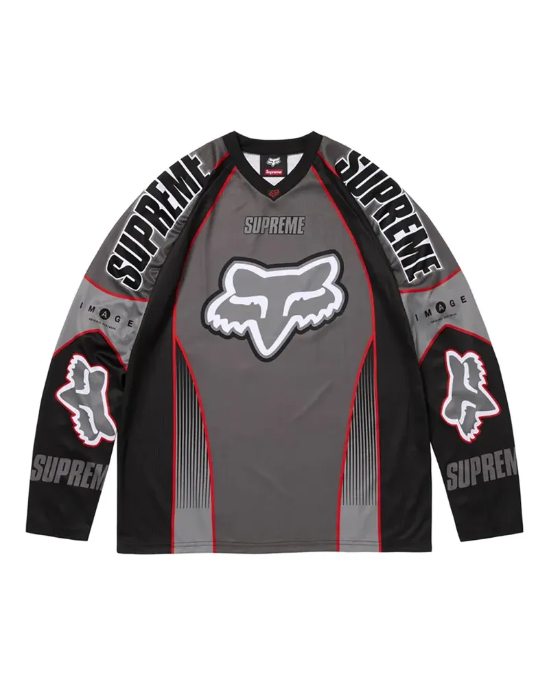 Supreme Being x Fox Racing® Sweatshirt - Grau Grau