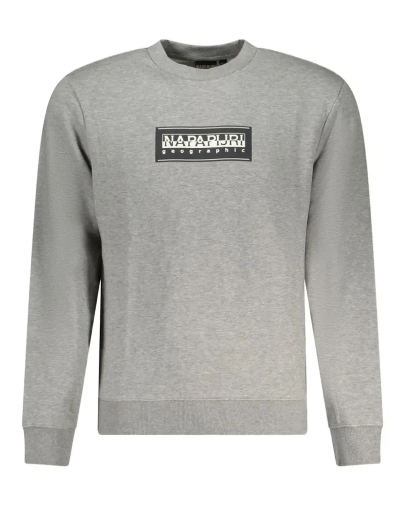 Napapijri logo sweatshirt - Grau Grau