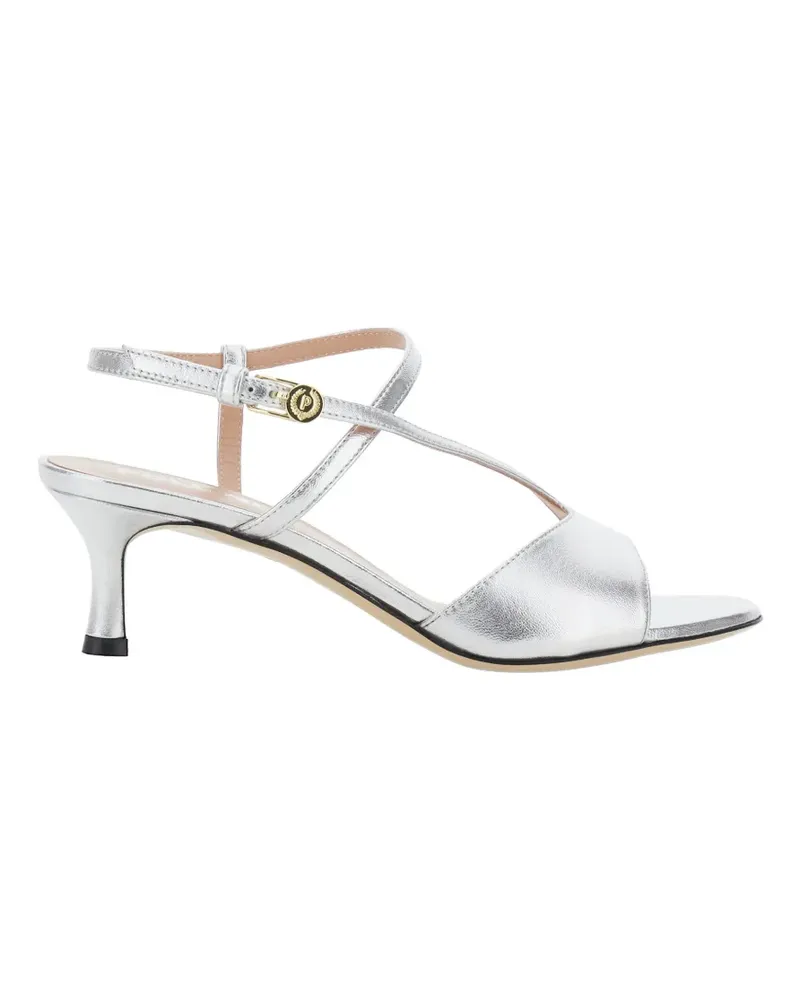 Pollini strappy buckle sandals - Silber Silber