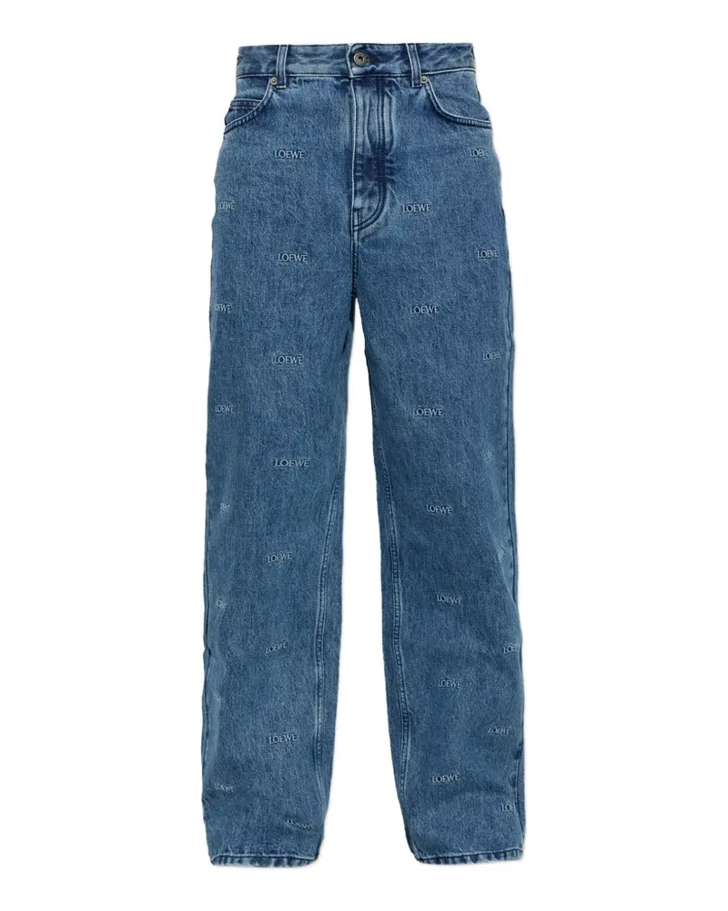 Loewe jeans in denim - Blau Blau