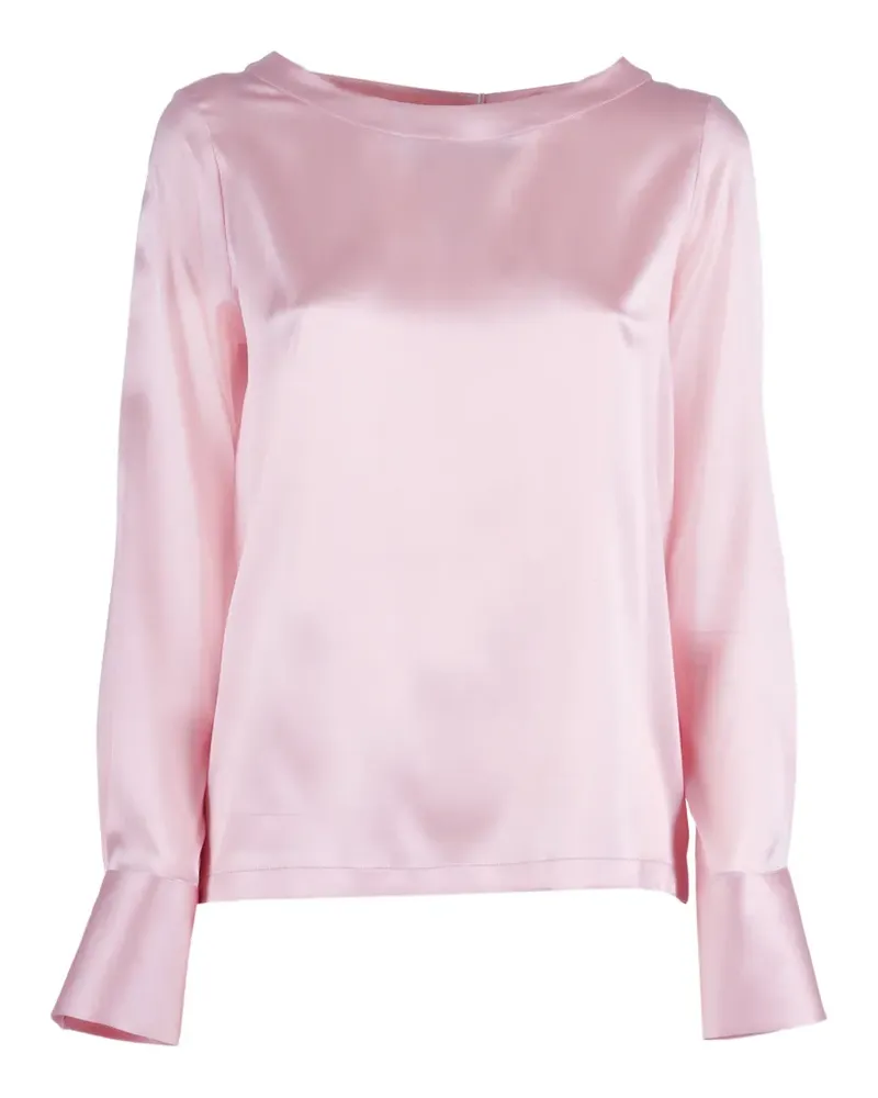 MAZZARELLI Angie B Bluse mit U-Boot-Ausschnitt - Rosa Rosa