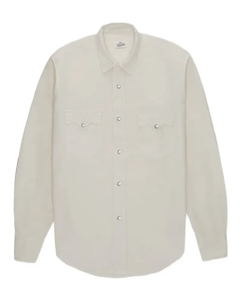 Fortela chest-pockets snap-closures shirt - Nude Nude