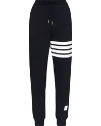 Thom Browne Jogginghose mit Streifen Blau