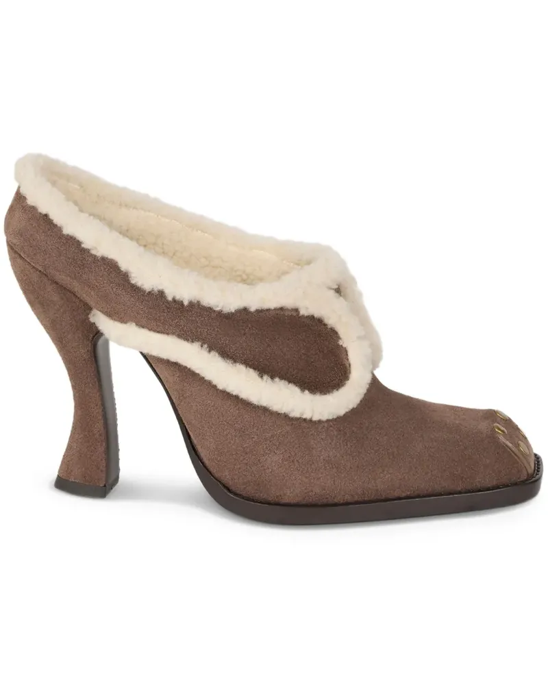 Etro Mules mit Shearling 105mm - M0696 M0696