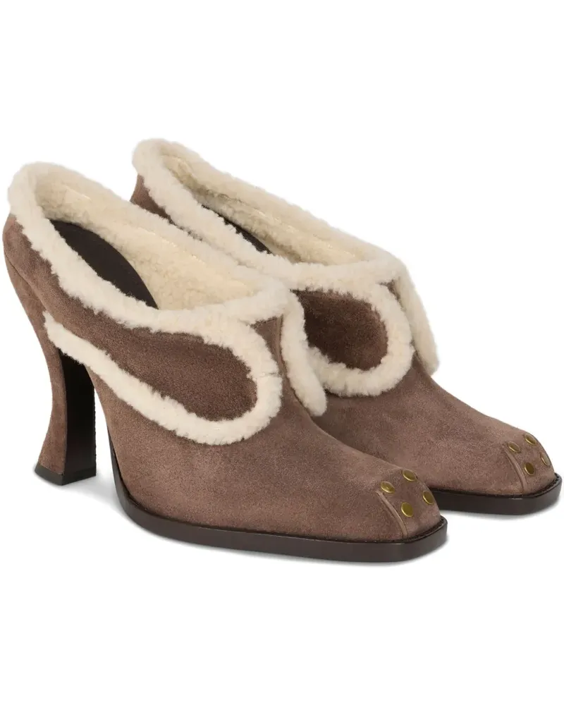 Etro Mules mit Shearling 105mm - M0696 M0696