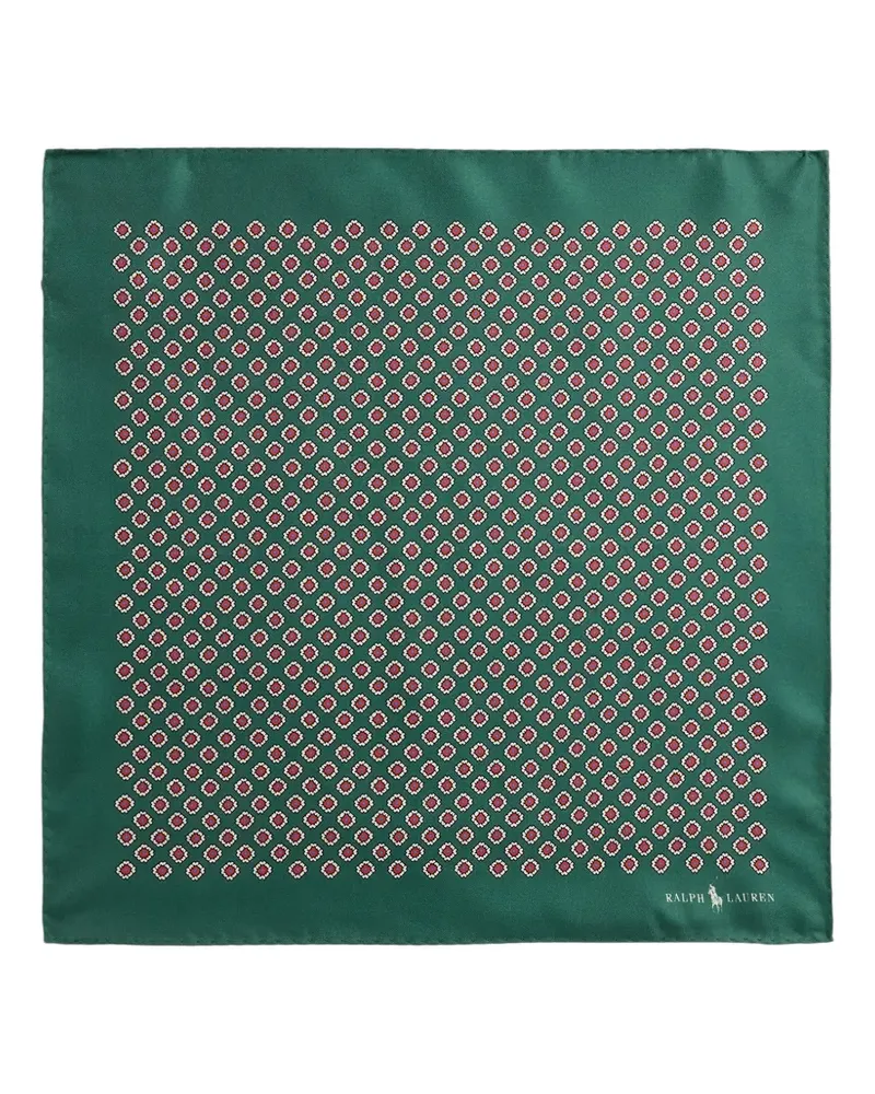 Ralph Lauren Schal mit Print - Grün Grün