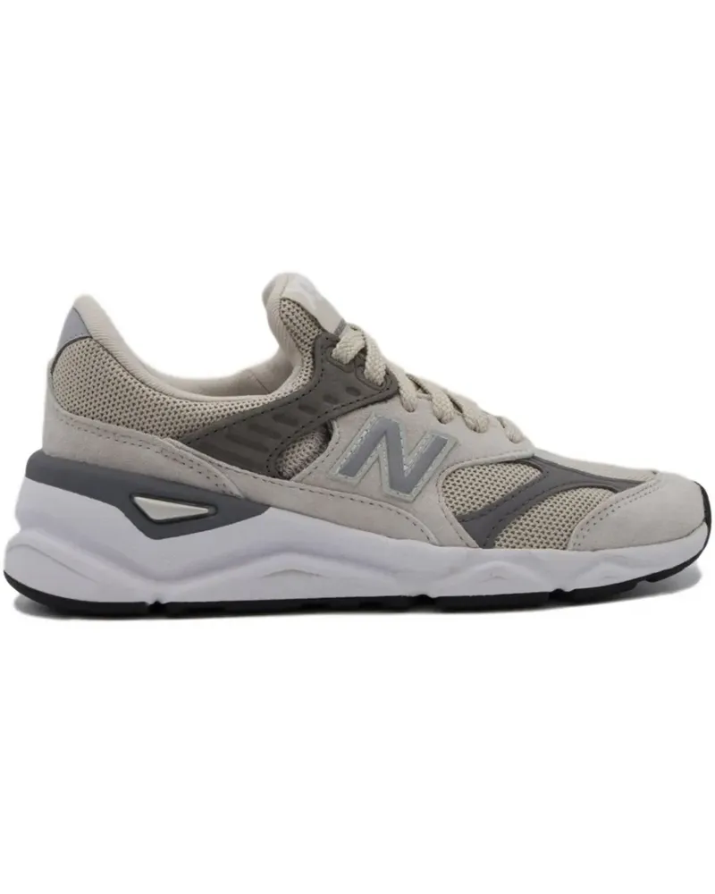 New Balance X90 Sneakers mit Einsätzen - Grau Grau