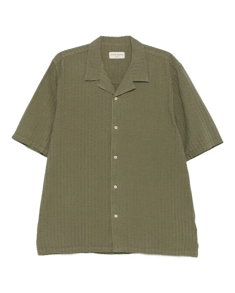 Officine Generale short-sleeve shirt - Grün Grün