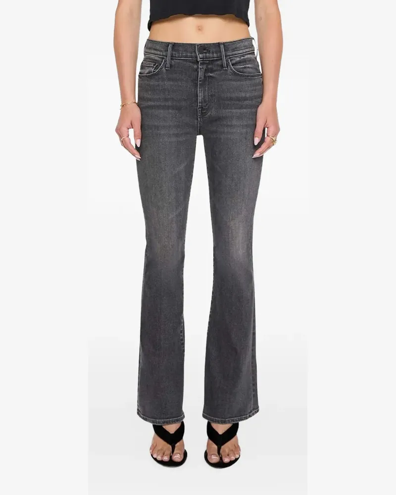 Mother The Weekender flared jeans - Schwarz Schwarz