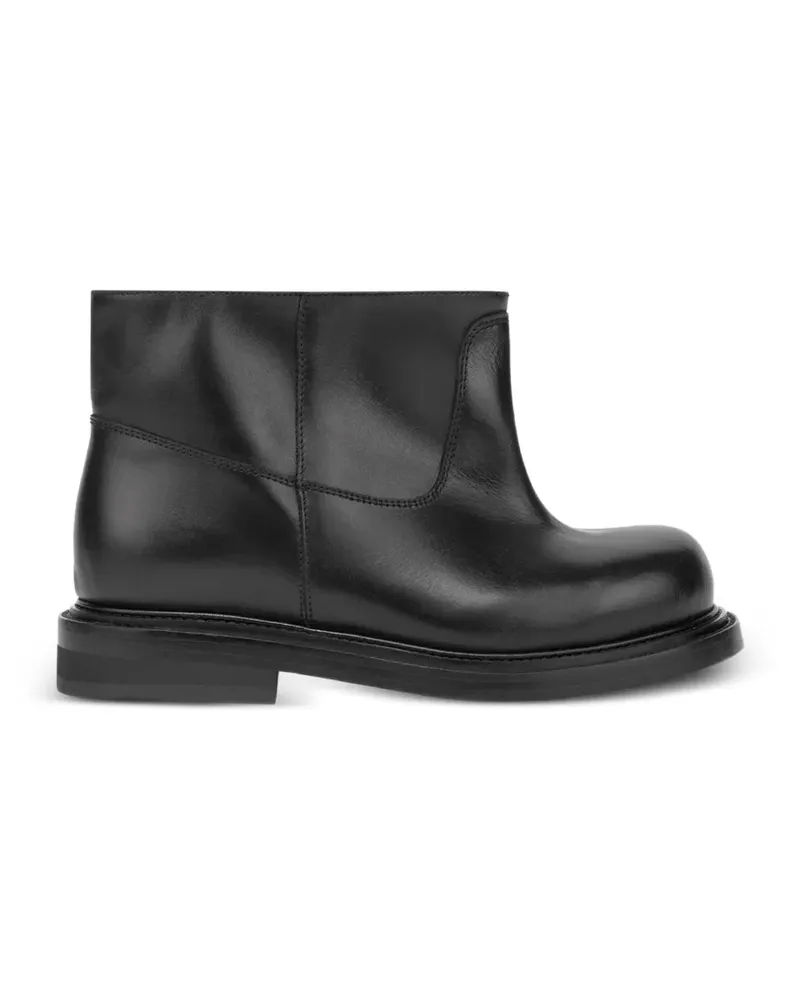 Moschino Stiefel mit runder Kappe - Schwarz Schwarz