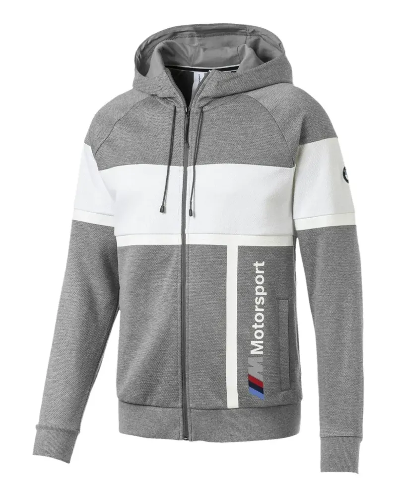 Puma x BMW Motorsport Kapuzenjacke - Grau Grau