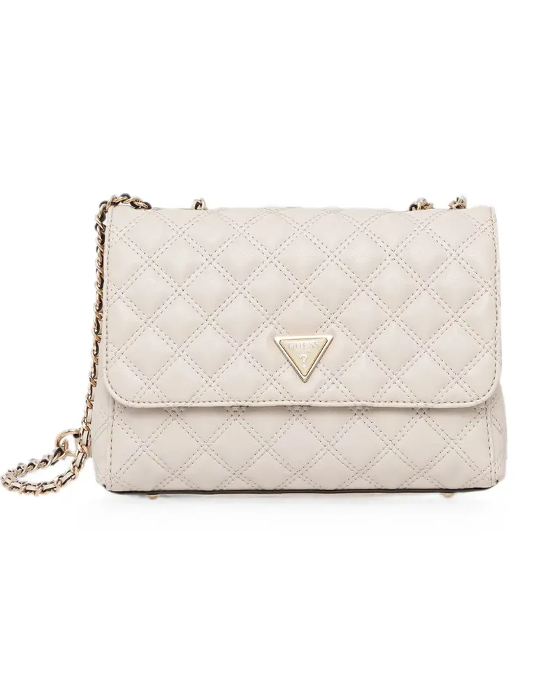 Guess Giully quilted cross body bag - Nude Nude