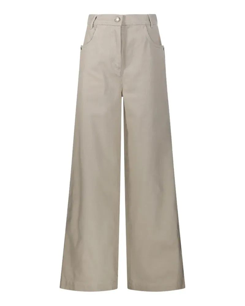 Max Mara wide-leg jeans - Nude Nude