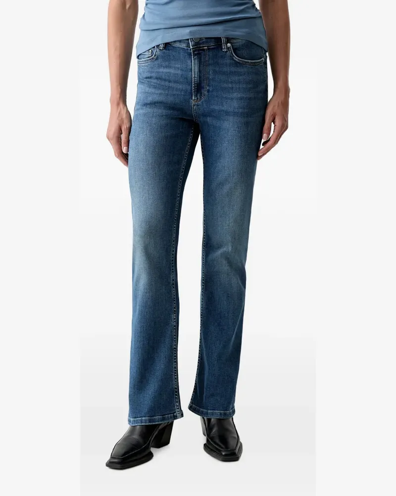 AllSaints Haldan faded bootcut jeans - Blau Blau