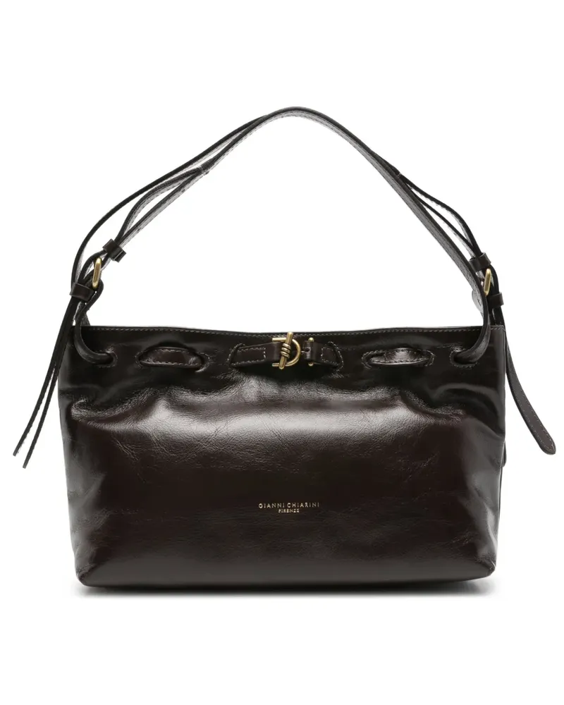 Gianni Chiarini Mimi Tote Bag mit Knebelverschluss - Braun Braun