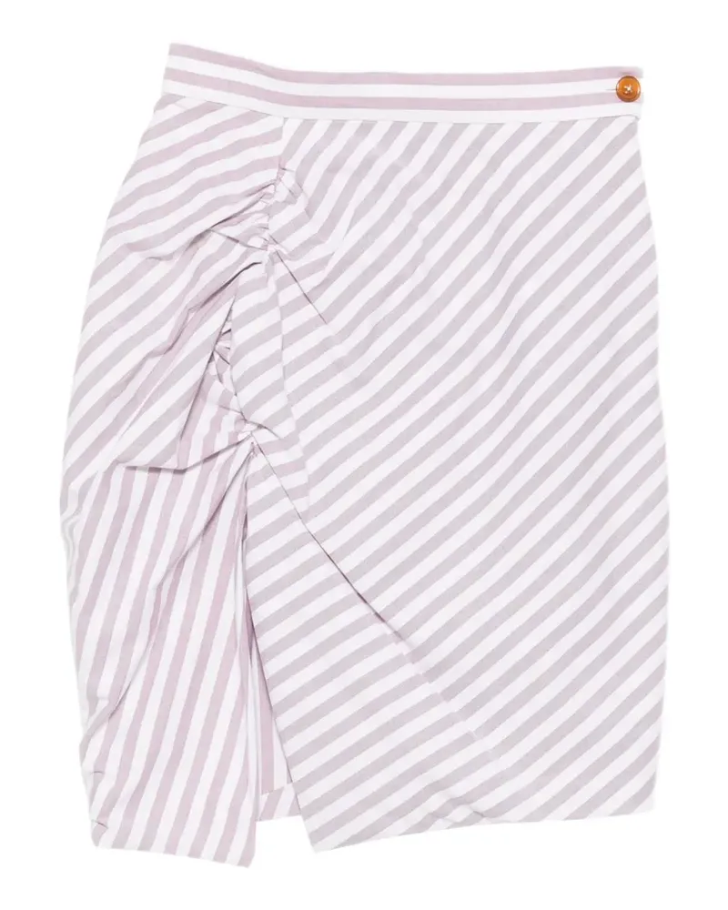 Vivienne Westwood Panther mini skirt - Weiß Weiß