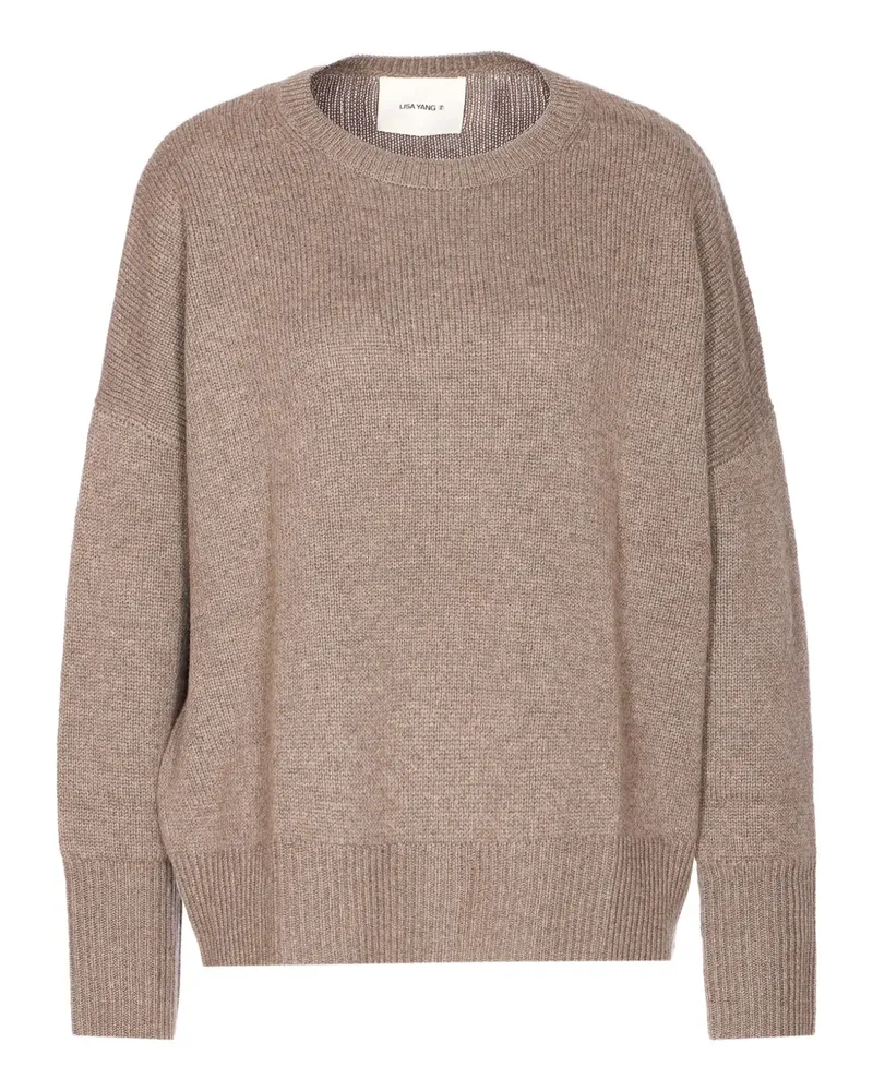 Lisa Yang Kaschmirpullover mit Rundhalsausschnitt - Braun Braun