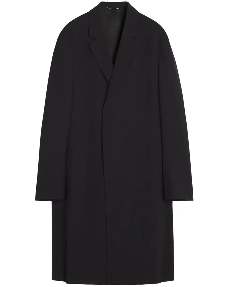 Lanvin Klassischer Mantel - Schwarz Schwarz