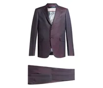 Einreihiger Anzug - Violett