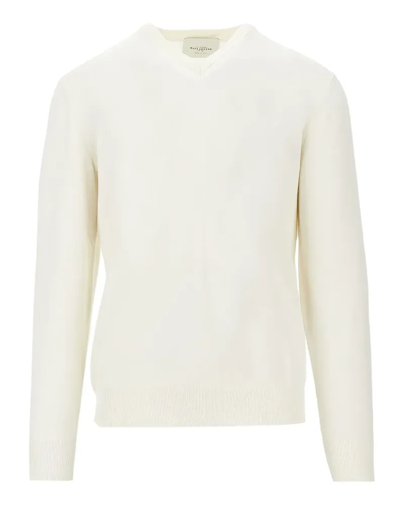 Ballantyne Pullover mit V-Ausschnitt - Weiß Weiß