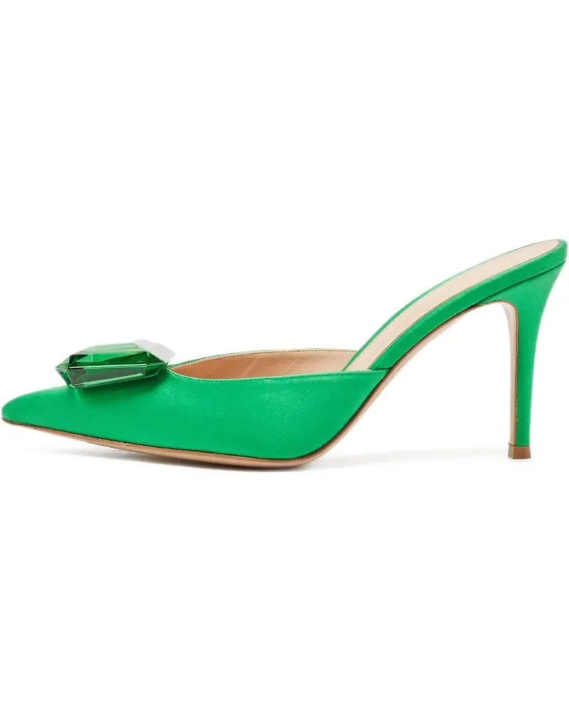 Gianvito Rossi Pre-owned Jaipur Mules 90mm - Grün Grün