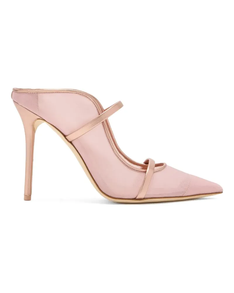Malone Souliers Maureen strappy mules - Rosa Rosa