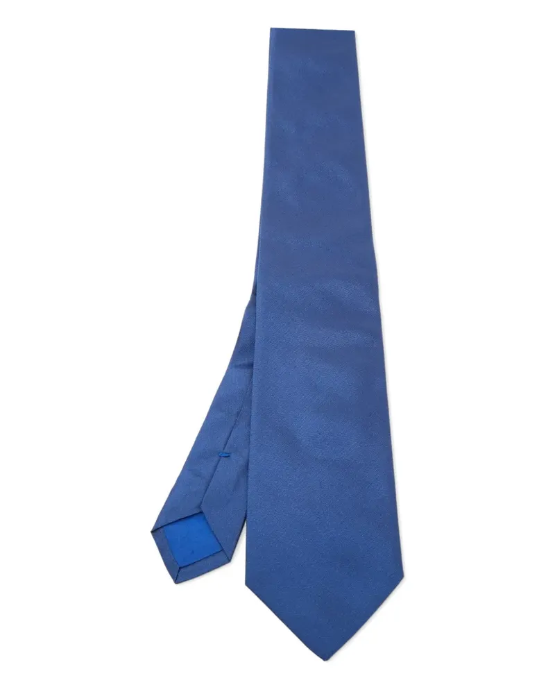 HUGO BOSS Krawatte aus Seide - Blau Blau