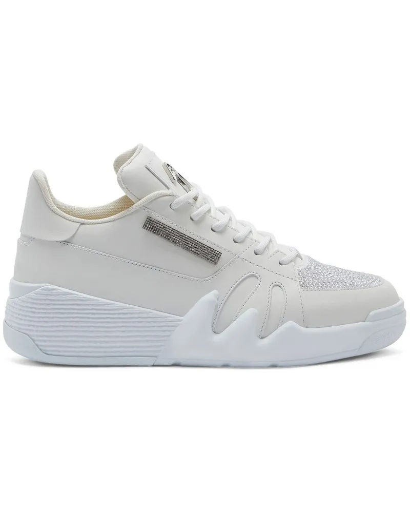 Giuseppe Zanotti Talon Sneakers mit Strass - Nude Nude