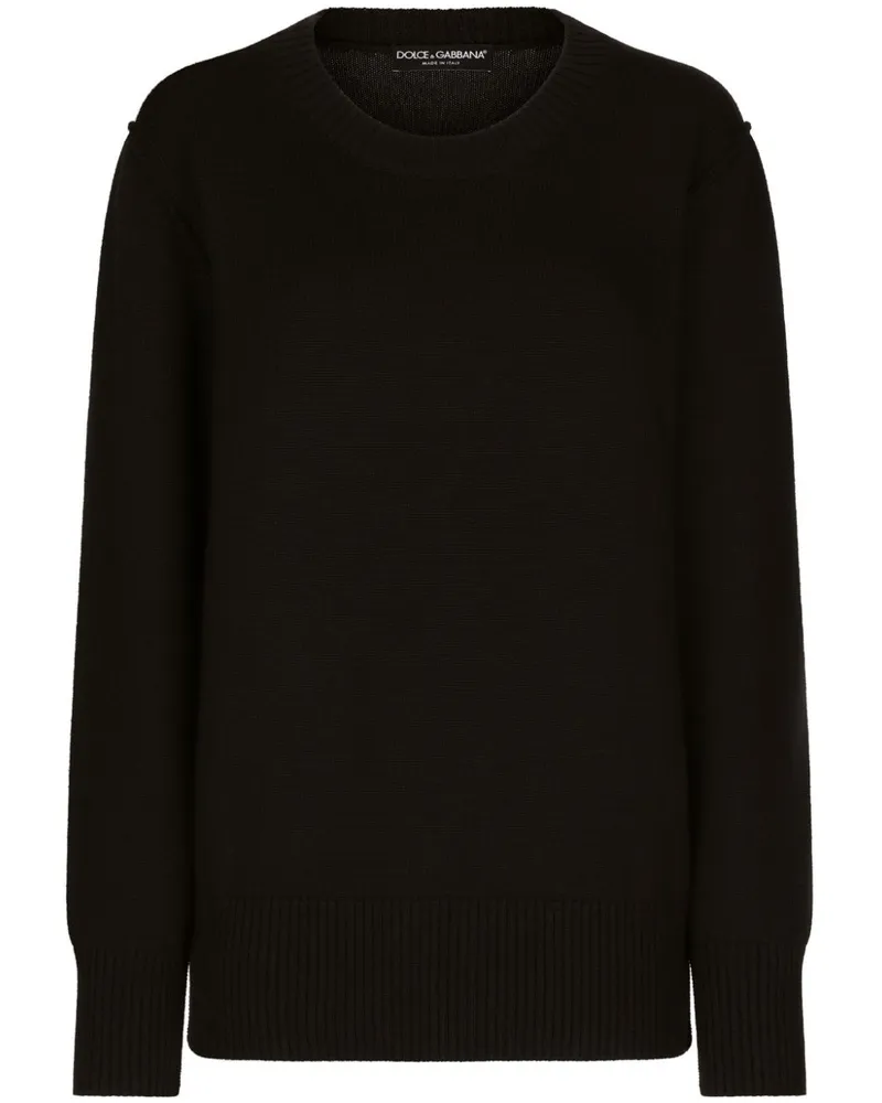 Dolce & Gabbana Pullover mit Rollkragen - Schwarz Schwarz