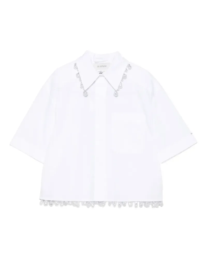 SPORTMAX Cognac shirt - Weiß Weiß
