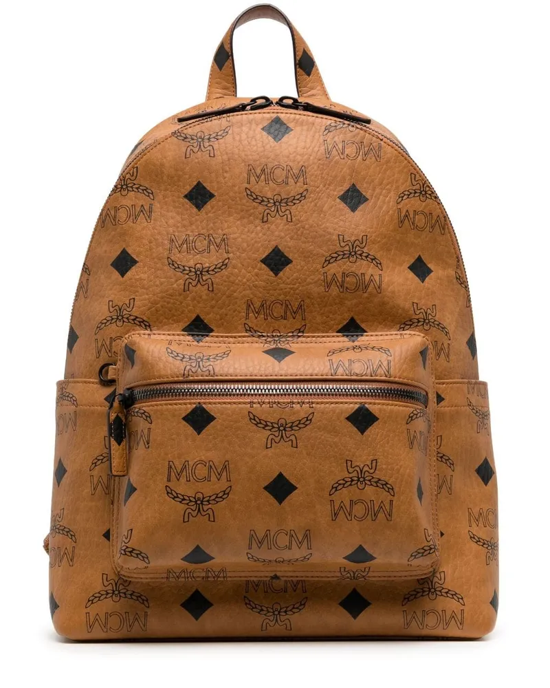 MCM Mittelgroßer Stark Rucksack Braun