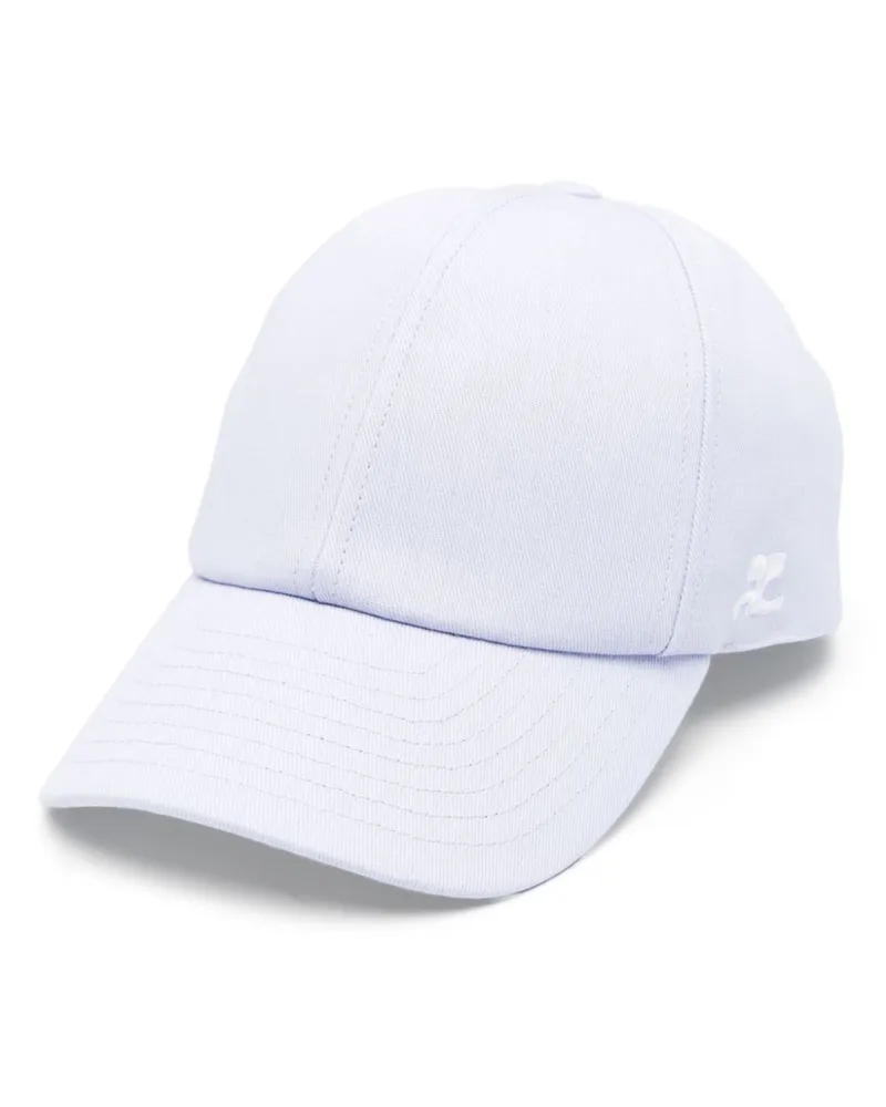 Courrèges Baseballkappe mit Signature AC - Violett Violett
