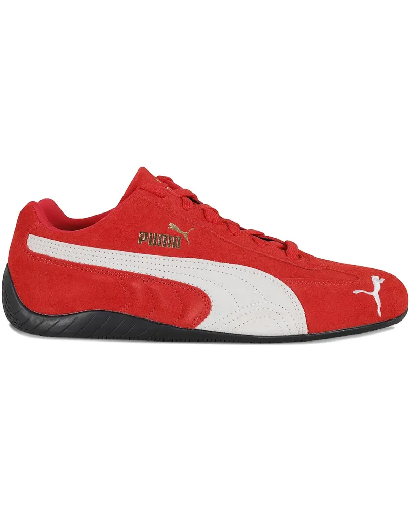 Puma Speedcat Sneakers aus Wildleder - Rot Rot