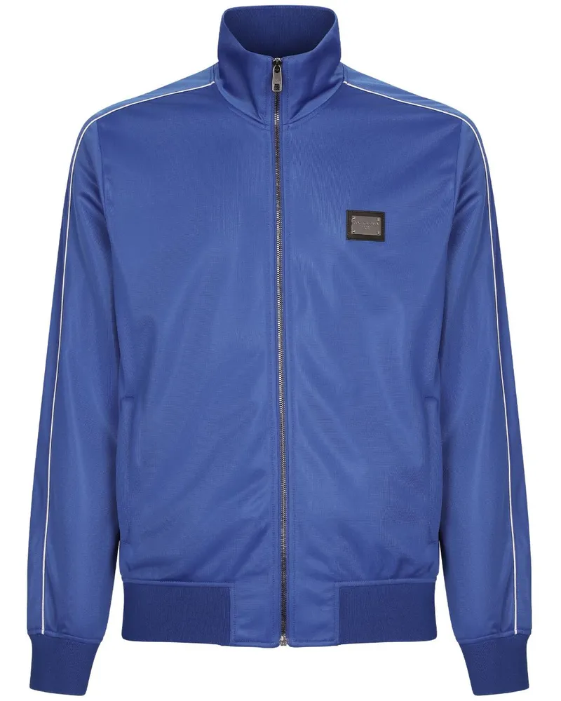 Dolce & Gabbana Jacke mit Reißverschluss - Blau Blau