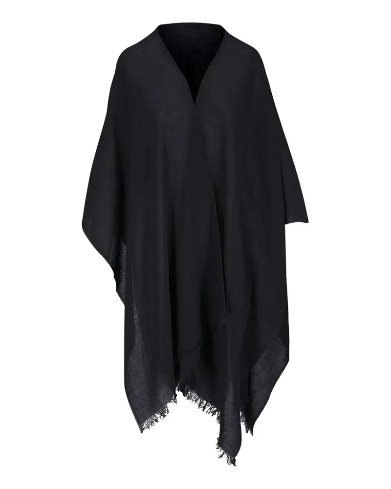 Akris fringed scarf - Schwarz Schwarz